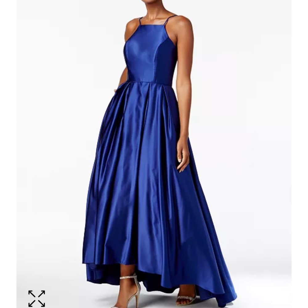 Betsy Adams Royal Blue Ballgown